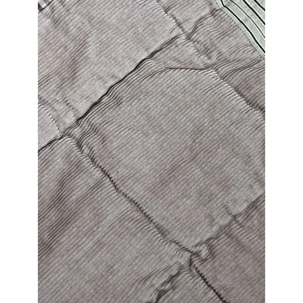 Vintage Woolrich Earth tone Plaid Patchwork Pillow Sham Rustic Farmhouse Cotton